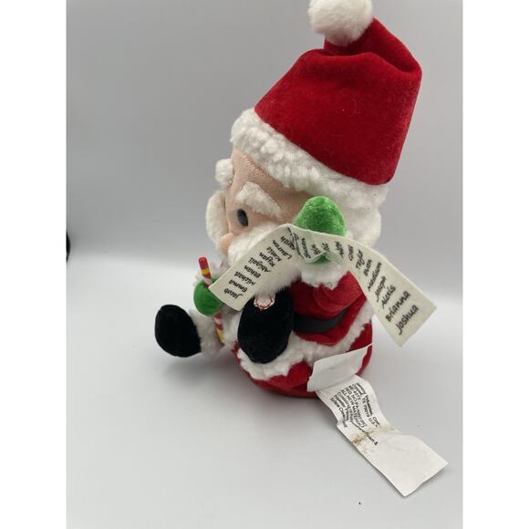 Gemmy Singing Santa Claus Animated Plush - Picture 3 of 9